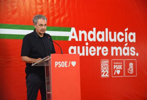 Zapatero, en el mitin de campaña de las elecciones andaluzas