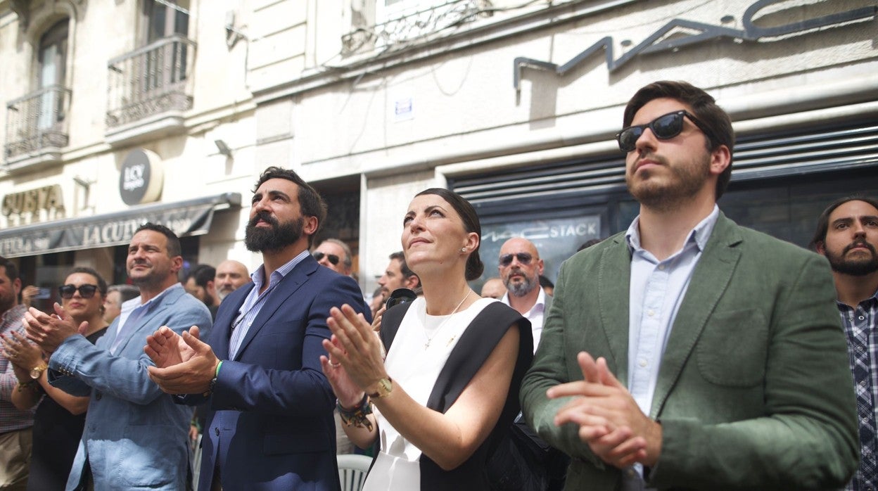 Macarena Olona este jueves en la procesión del Corpus de Granada