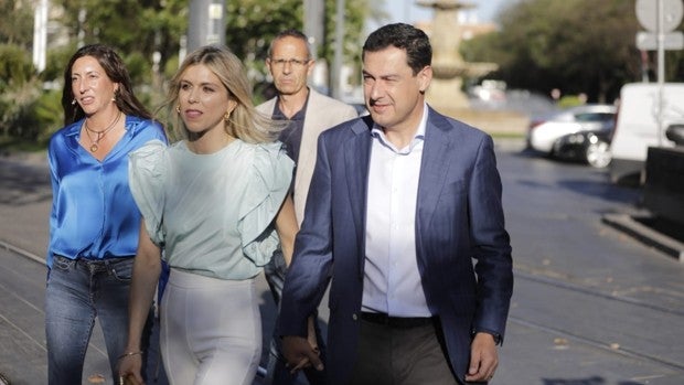 Moreno: «Las sensaciones son buenas. Sí veo posible una victoria contundente del PP»