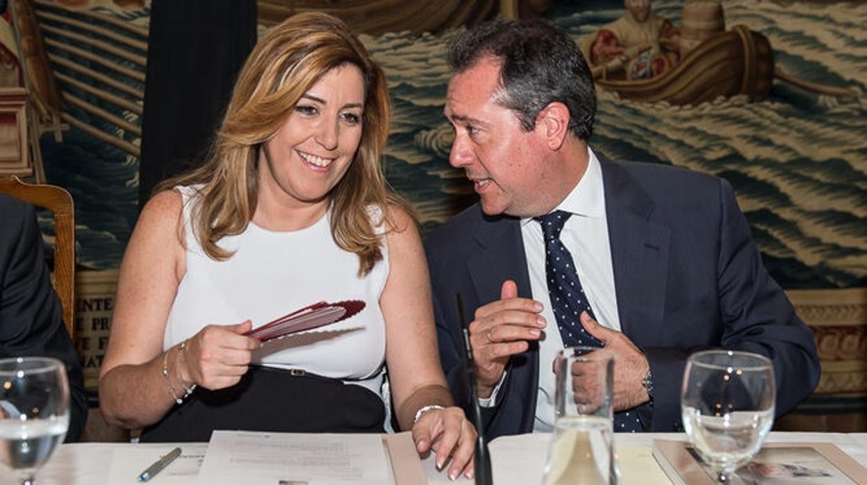 Susana Díaz y Juan Espadas