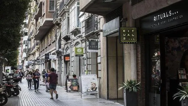 Imagen de la calle Colón de Valencia