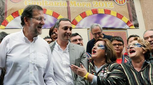 Imagen de la visita de Rajoy a Alicante