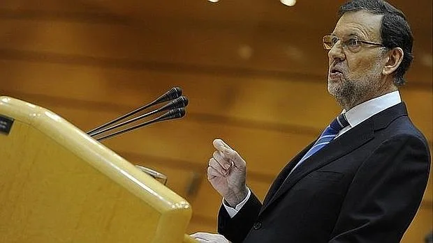 Mariano Rajoy compareció en agosto en el Senado para dar explicaciones sobre el caso Bárcenas