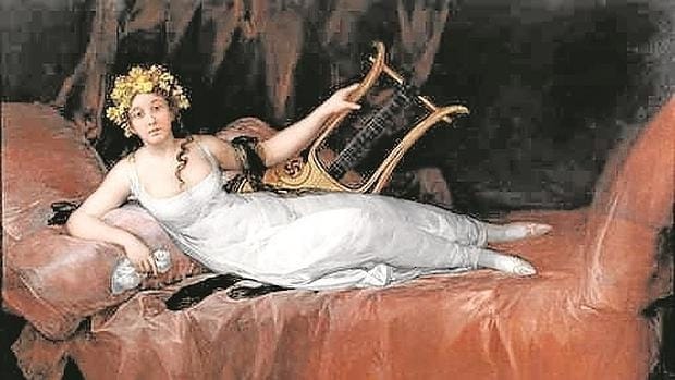 Retrato de Goya de Joaquina, una de las hijas de los duques de Osuna