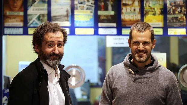 Los directores de la película vasca 'Loreak', Jon Garaño y Jose Mari Goenaga acuden a la proyección de su cinta en la sección Spanish Cinema