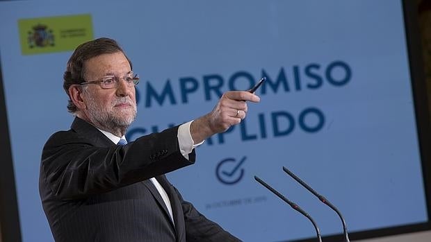 El presidente del Gobierno, Mariano Rajoy.