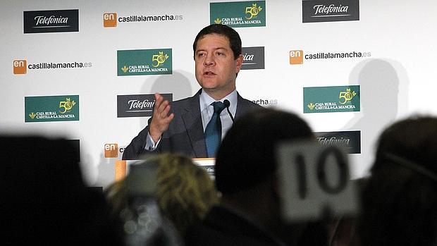 El presidente de Castilla-La Mancha en el desayuno informativo de encastillalamancha.es