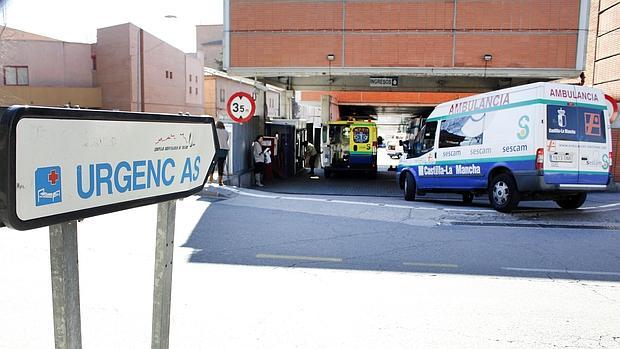 Entrada a Urgencias en el Hospital Virgen de la Salud de Toledo