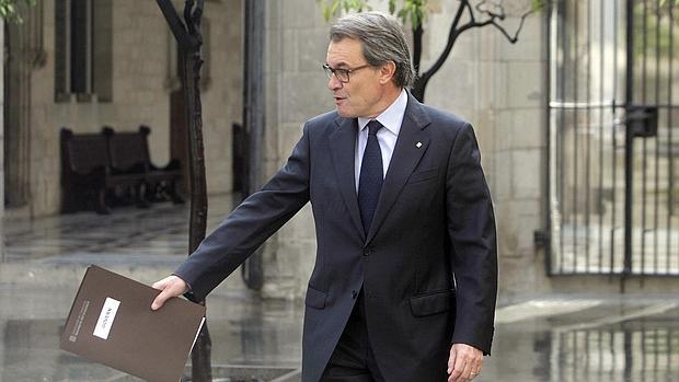 El presidente catalán, Artur Mas