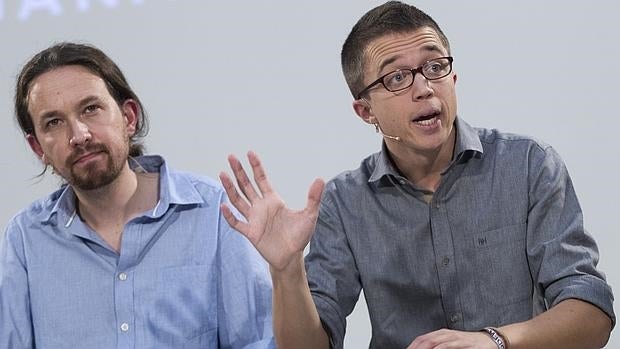 Pablo Iglesias e Íñigo Errejón