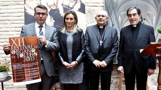 La alcaldesa, Milagros Tolón, asistió a la presentación del festival