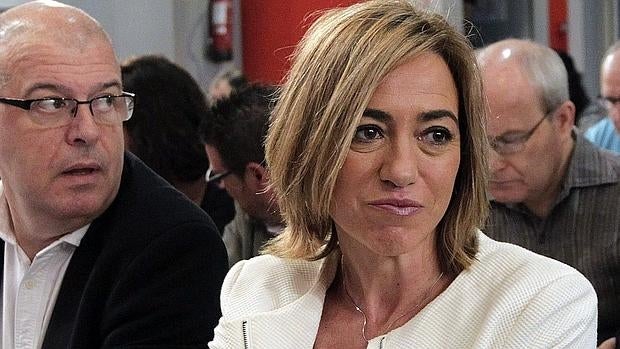 La cabeza del PSC por Barcelona, Carme Chacón