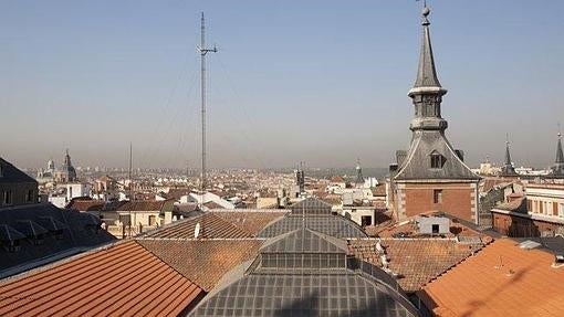 Desde las habitaciones se contempla el «skyline» del Madrid de los Austrias