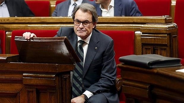 Artur Mas, presidente de la Generalitat en funciones