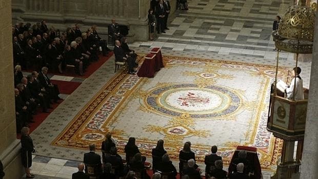 Funeral por el alma del Infante Don Carlos en la Basílica del Monasterio de El Escorial