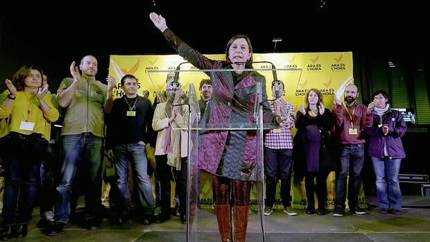 La expresidenta de la ANC, Carme Forcadell