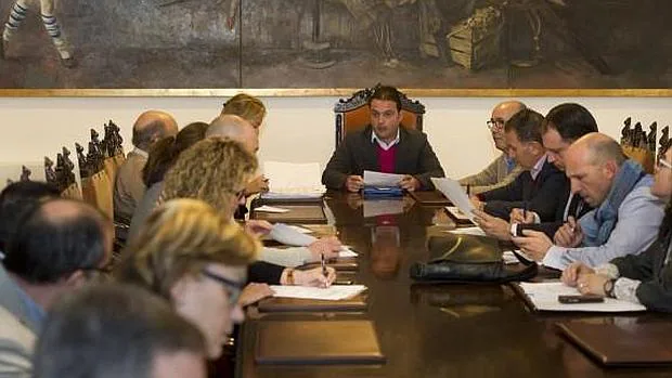 Imagen de la comisión celebrada este martes en la Diputación de Castellón