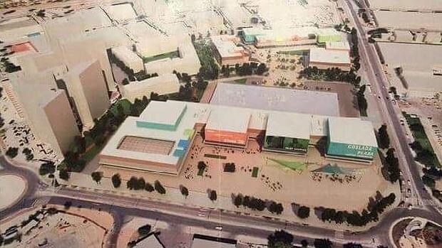 Recreación del proyecto del futuro centro comercial Garaeta
