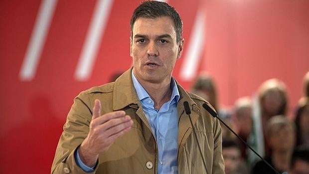 Pedro Sánchez, secretario general del PSOE