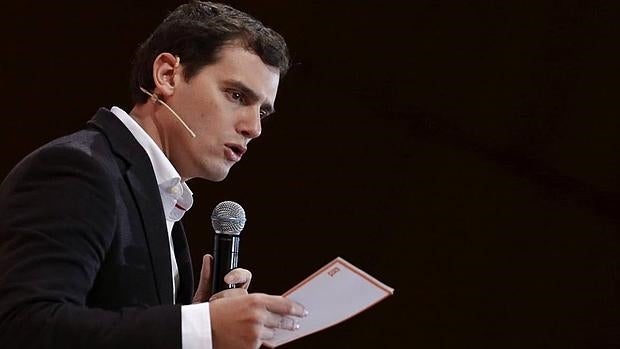 Albert Rivera, presidente de Ciudadanos