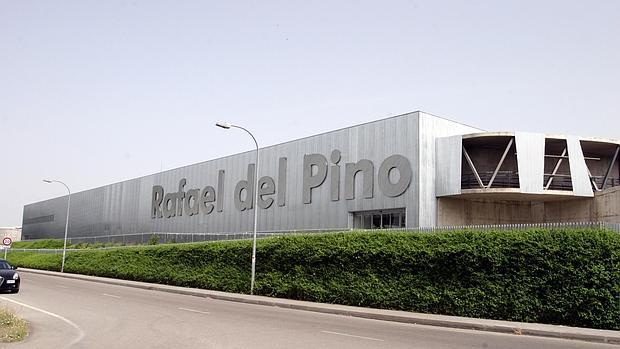 El polideportivo «Rafael del Pino»