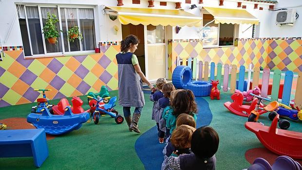 Imagen de archivo de una escuela de infantil de Valencia