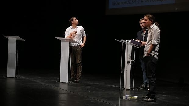Debate entre Albert Rivera y Pablo Iglesias en Madrid