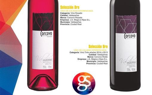 Corcovo rosado y Corcovo Roble, vinos premiados