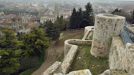 Vistas desde el castillo de Burgos