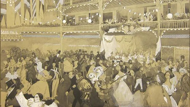 «Moulin Rouge. Ball Gavarni», de 1902.