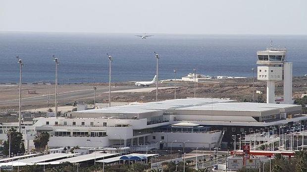 Panorámica del aeropuerto de Lanzarote