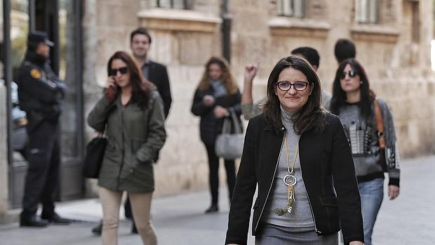 Oltra al término del pleno del Consell celebrado hoy