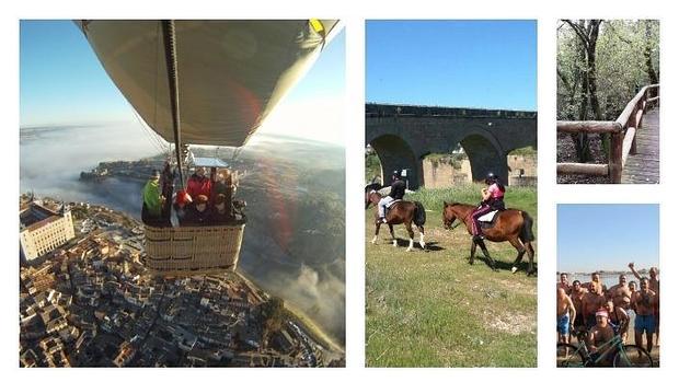 Un viaje en globo o un paseo por el campo a caballo, algunas de las propuestas para hacer esta Navidad