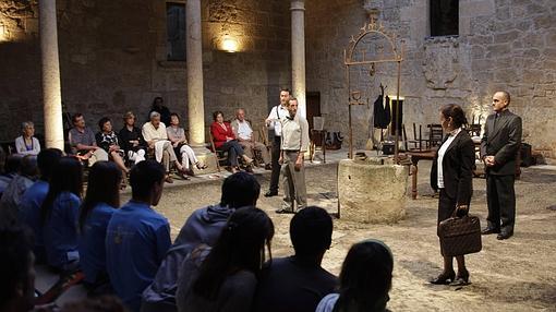 Representación de «El juicio de Dayton» en la Feria de Ciudad Rodrigo