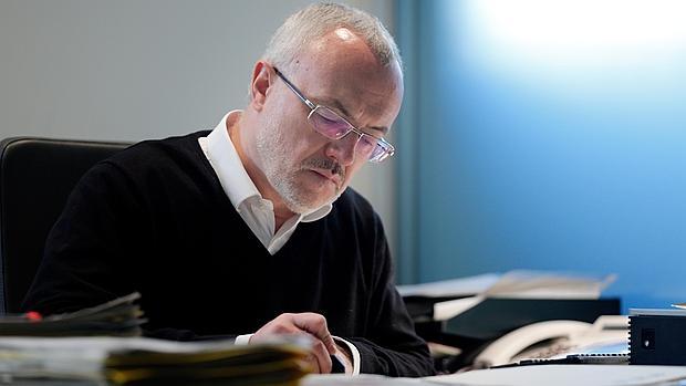 El portavoz de Podemos en las Cortes, Antonio Montiel