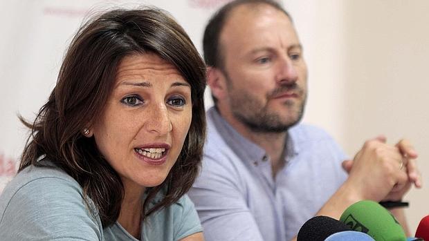 La líder de IU Galicia y diputada electa, Yolanda Díaz