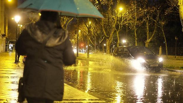 La lluvia no cesé este lunes en la provincia vallisoletana