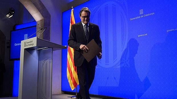 El presidente de la Generalitat, Artur Mas