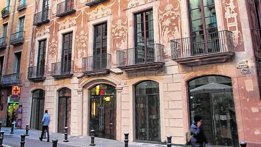 La calle Avinyó de Barcelona