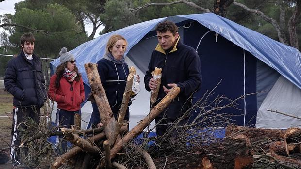 Los primeros moteros ya estaban instalados desde este jueves en Valladolid