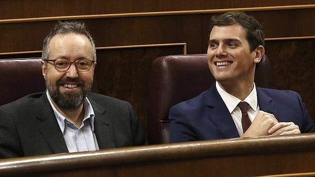 Girauta será el portavoz de Ciudadanos en el Congreso