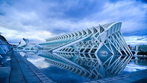 Impresionante imagen de la Ciudad de las Artes y las Ciencias