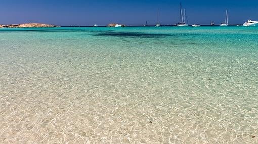 Playa de Ses Illetes, en Formentera