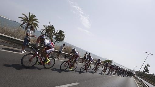 Paso de la Vuelta Ciclista a España por la provincia de Alicante