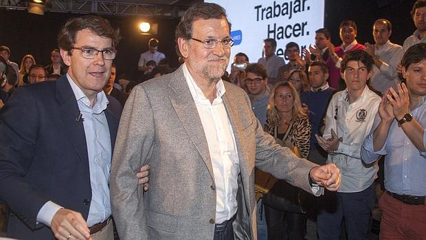 Mañueco y Rajoy en una imagen de archivo