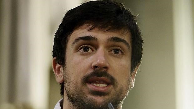 Ramón Espinar, portavoz de Podemos en el Senado