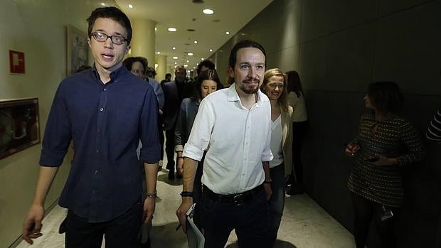 Íñigo Errejón y Pablo Iglesias