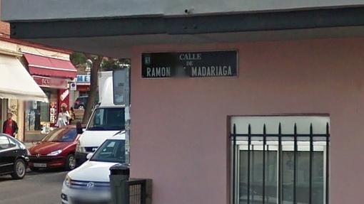 Calle de Ramón de Madariaga en Usera.
