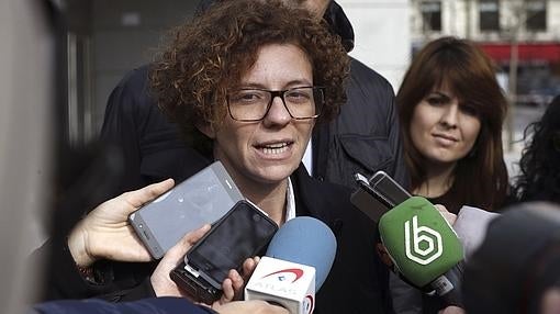 Marisol Moreno atiende a los medios tras su juicio en la Audiencia Nacional