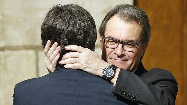 Artur Mas y Carles Puigdemont